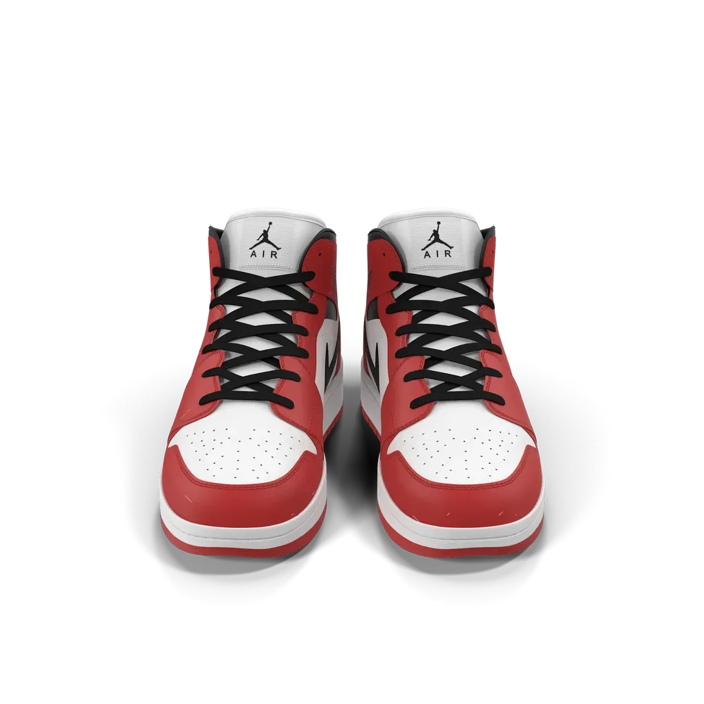 Nike Air Jordan 1 Red And Black