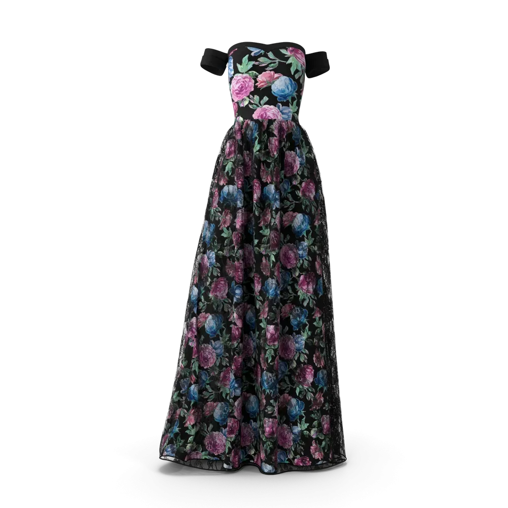 Black Women's Gown