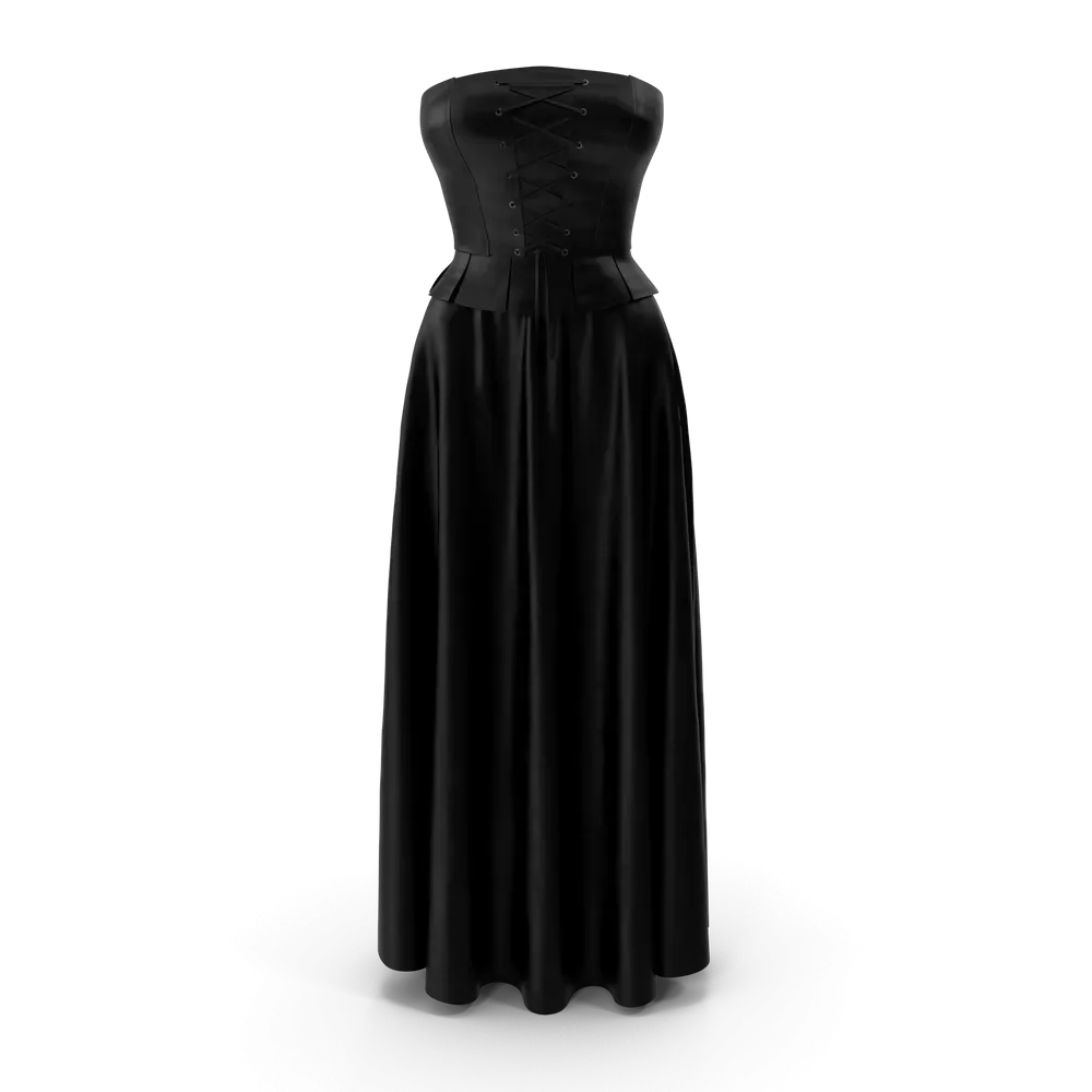 Corset With Black Skirt